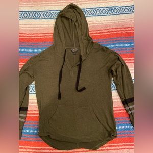 Mix 41 Hawthorne Green Hoodie Sweatshirt Womens Sz S